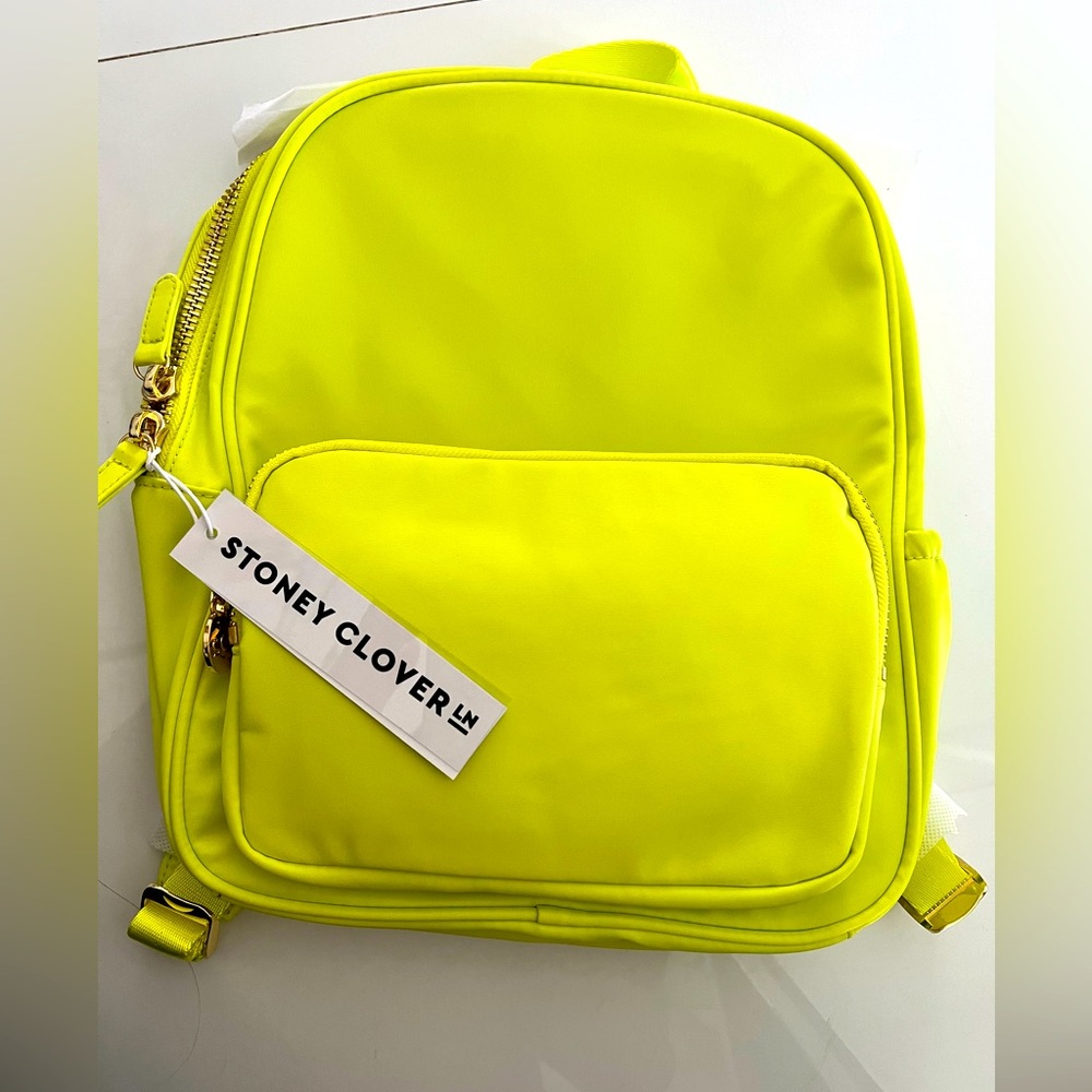 Stoney clover mini backpack lime NWT